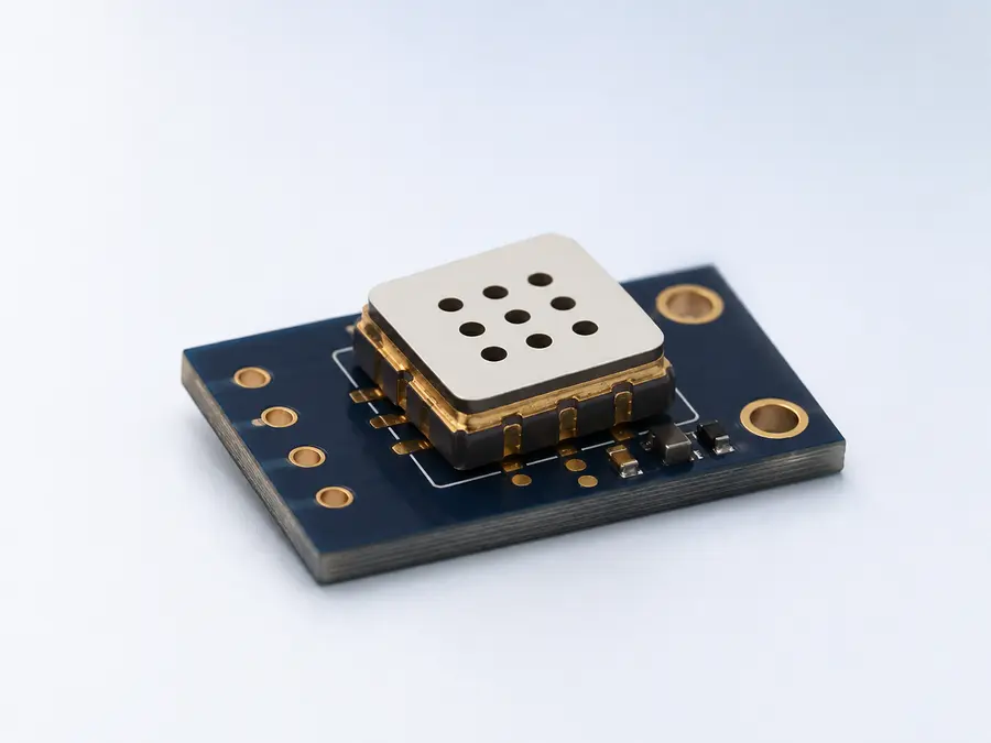 MEMS gas sensor on a compact carrier board