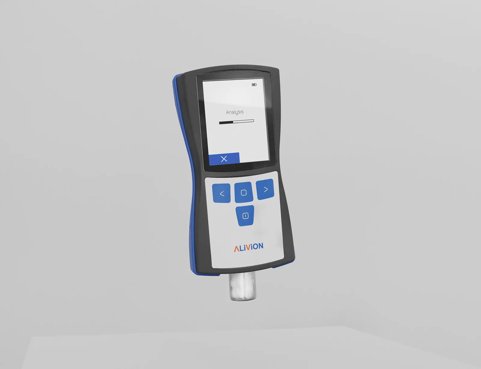 You receive your measurement result within two minutes.
