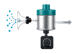 Sample inlet, flow path, pump and control components