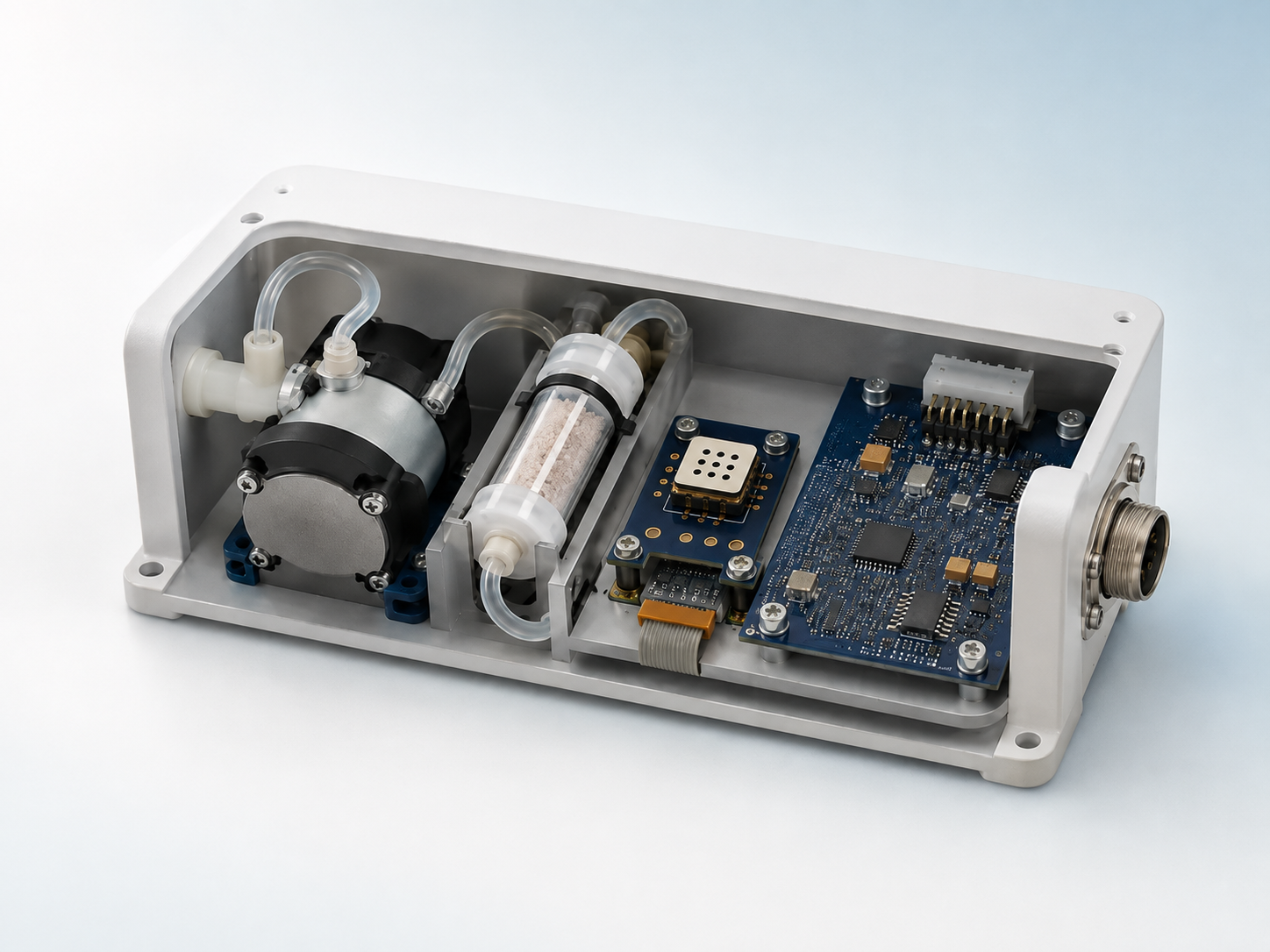 Integrated application-specific chemical sensing subsystem
