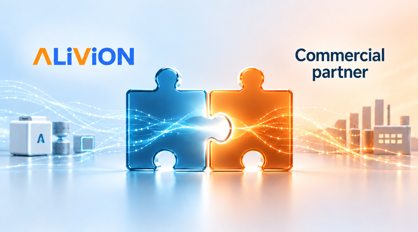 Alivion SmartSelect technology integrating with a commercial partner's industrial product architecture
