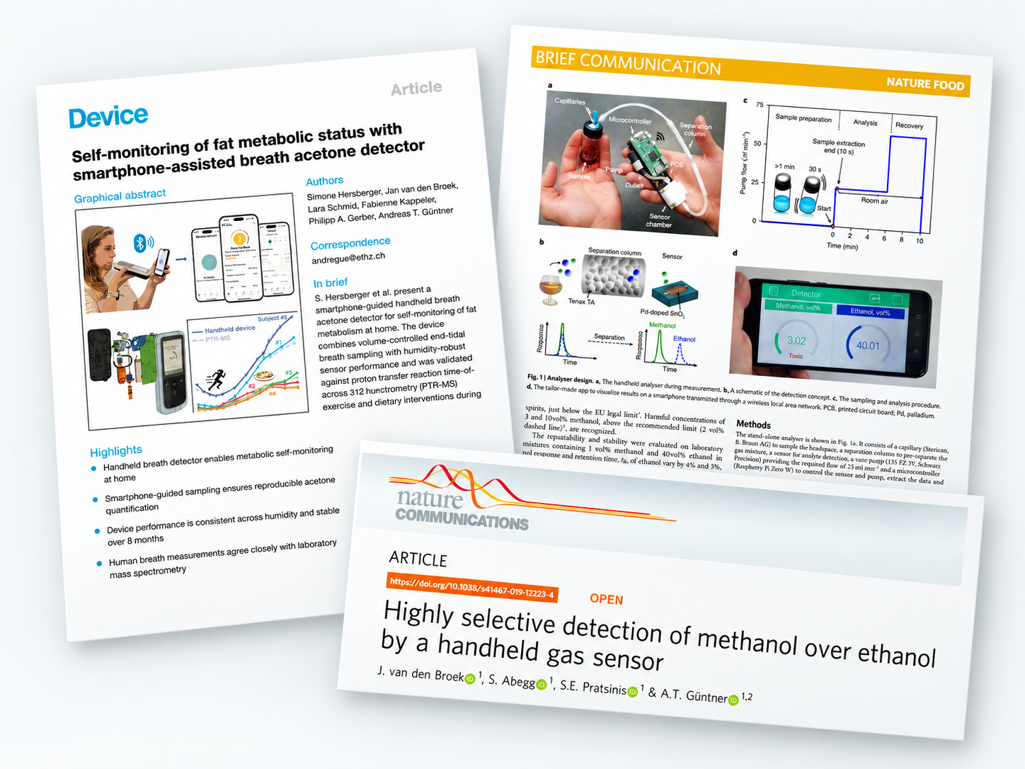Collage of peer-reviewed journal articles behind the SmartSelect platform
